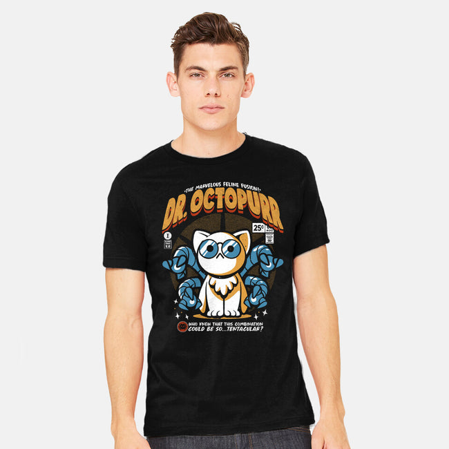 Doctor Octopurr-Mens-Heavyweight-Tee-ilustrata