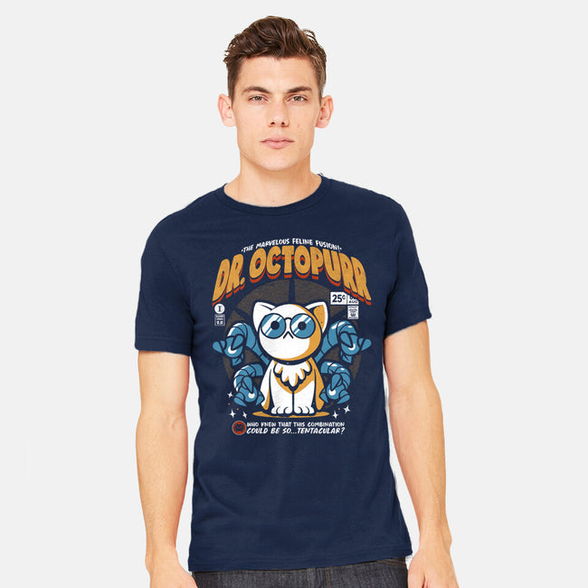 Doctor Octopurr-Mens-Heavyweight-Tee-ilustrata