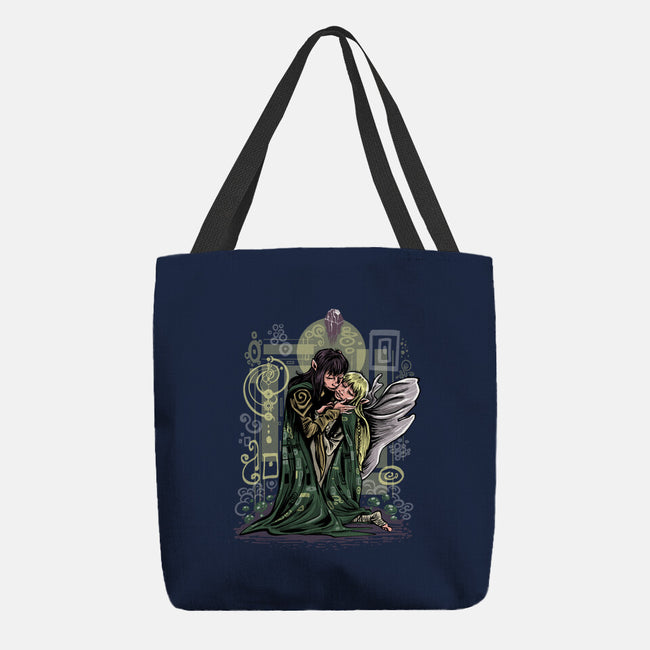 The Dark Kiss-None-Basic Tote-Bag-zascanauta