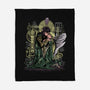 The Dark Kiss-None-Fleece-Blanket-zascanauta