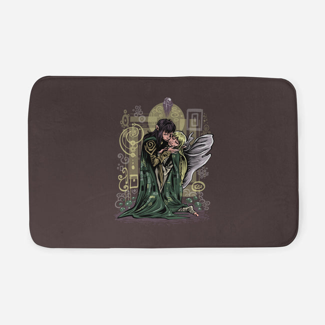 The Dark Kiss-None-Memory Foam-Bath Mat-zascanauta