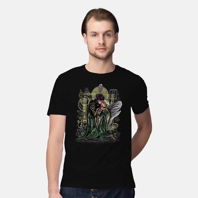 The Dark Kiss-Mens-Premium-Tee-zascanauta