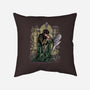 The Dark Kiss-None-Removable Cover-Throw Pillow-zascanauta