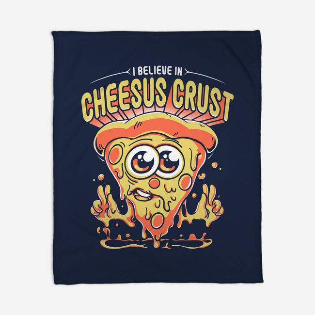 Cheesus Crust-None-Fleece-Blanket-estudiofitas