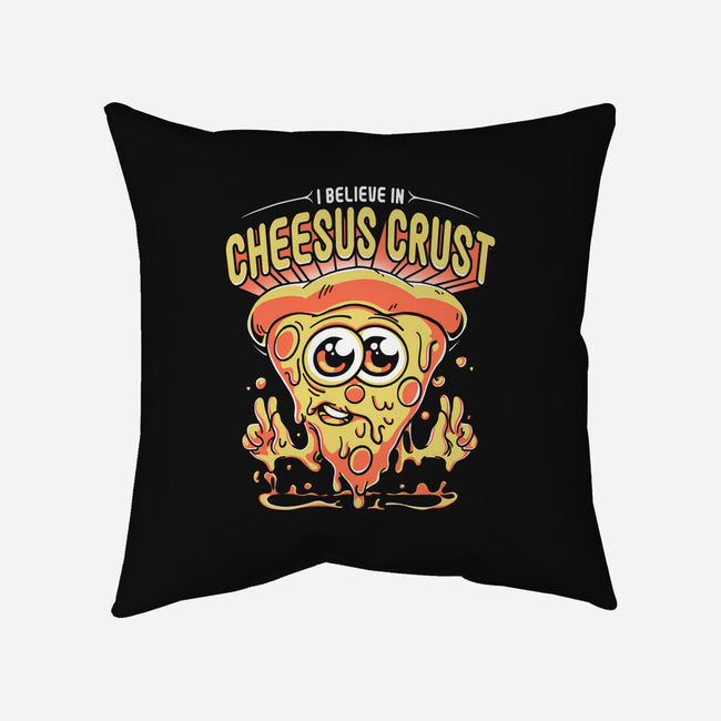 Cheesus Crust-None-Removable Cover-Throw Pillow-estudiofitas