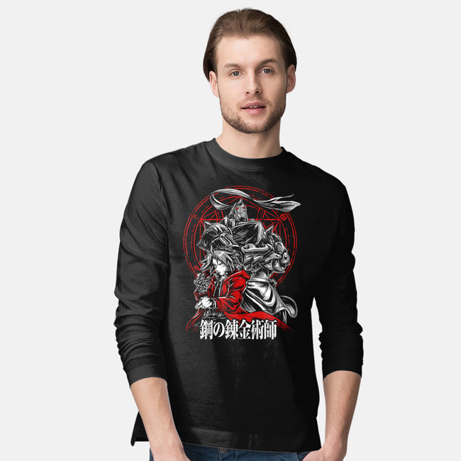 Metal Brothers-Mens-Long Sleeved-Tee-Knegosfield