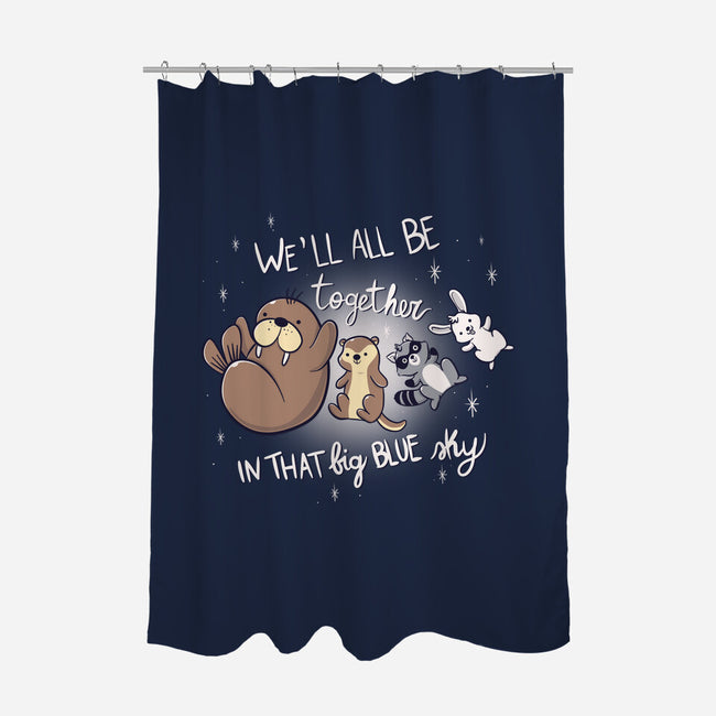 Together-None-Polyester-Shower Curtain-Freecheese