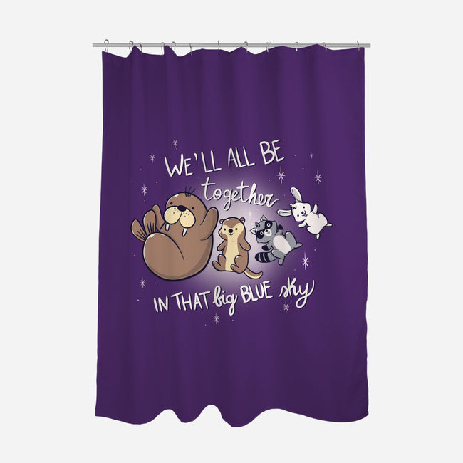 Together-None-Polyester-Shower Curtain-Freecheese