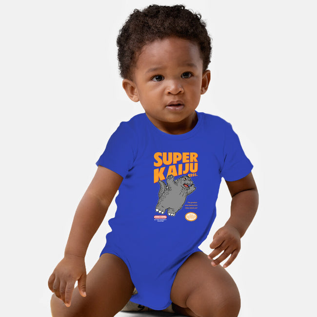 Super Kaiju-Baby-Basic-Onesie-pigboom