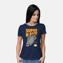 Super Kaiju-Womens-Basic-Tee-pigboom