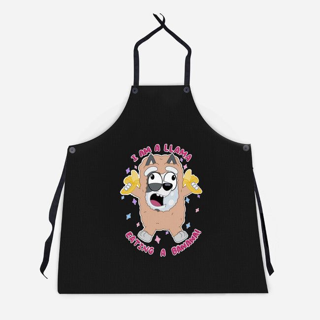 I Am A Llama-Unisex-Kitchen-Apron-Alexhefe