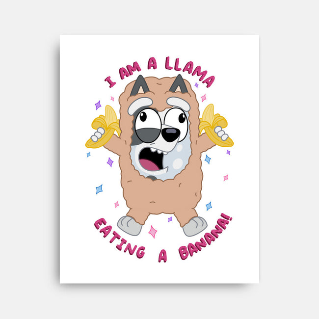 I Am A Llama-None-Stretched-Canvas-Alexhefe