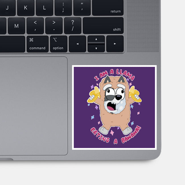 I Am A Llama-None-Glossy-Sticker-Alexhefe