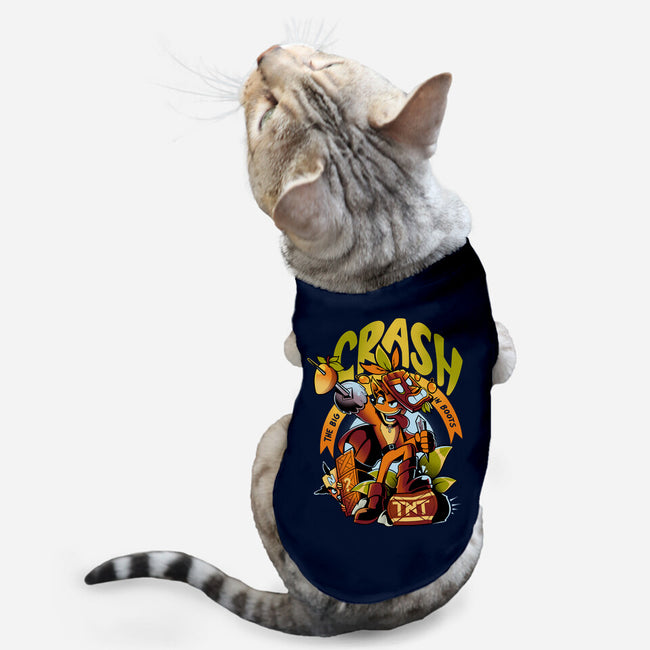 The Big Crash In Boots-Cat-Basic-Pet Tank-Julio