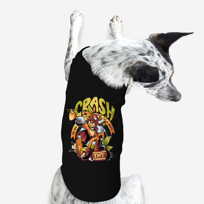 The Big Crash In Boots-Dog-Basic-Pet Tank-Julio