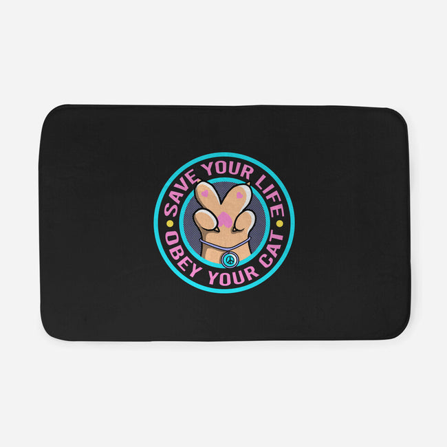 Obey Your Cat-None-Memory Foam-Bath Mat-leepianti