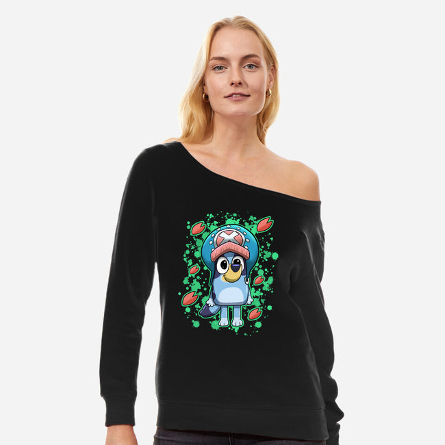 New Nakama-Womens-Off Shoulder-Sweatshirt-nickzzarto