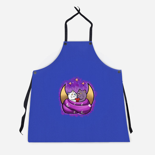 My Cat Love-Unisex-Kitchen-Apron-nickzzarto