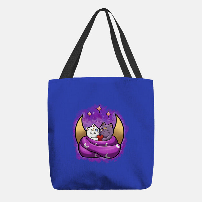 My Cat Love-None-Basic Tote-Bag-nickzzarto