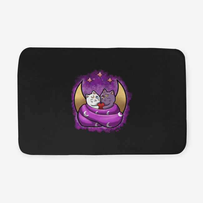 My Cat Love-None-Memory Foam-Bath Mat-nickzzarto