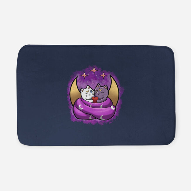 My Cat Love-None-Memory Foam-Bath Mat-nickzzarto