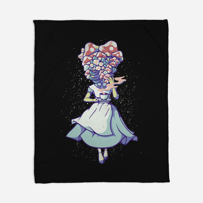 Alice Mushroom-None-Fleece-Blanket-tobefonseca