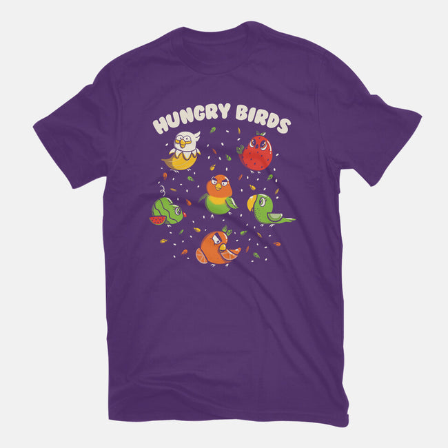 Hungry Birds-Mens-Premium-Tee-tobefonseca