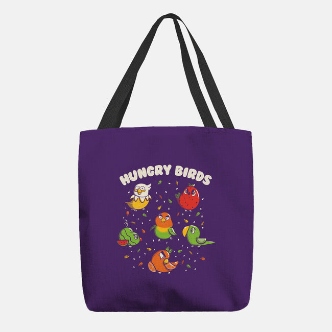 Hungry Birds-None-Basic Tote-Bag-tobefonseca