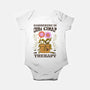 Gardening Is Dirt Cheap Therapy-Baby-Basic-Onesie-tobefonseca