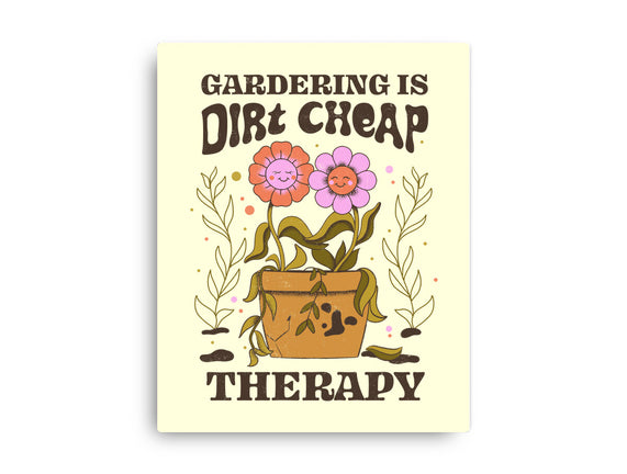 Gardening Is Dirt Cheap Therapy