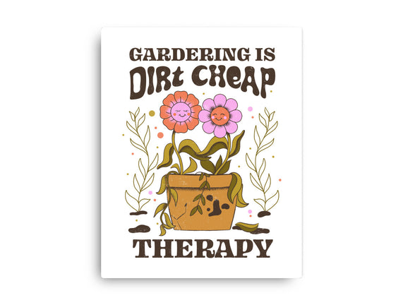 Gardening Is Dirt Cheap Therapy