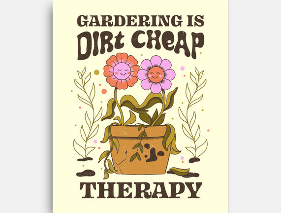 Gardening Is Dirt Cheap Therapy