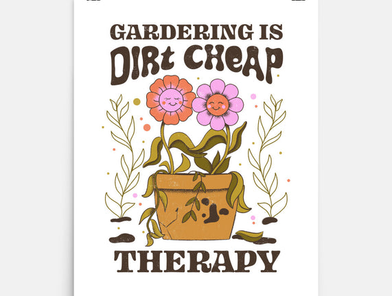 Gardening Is Dirt Cheap Therapy