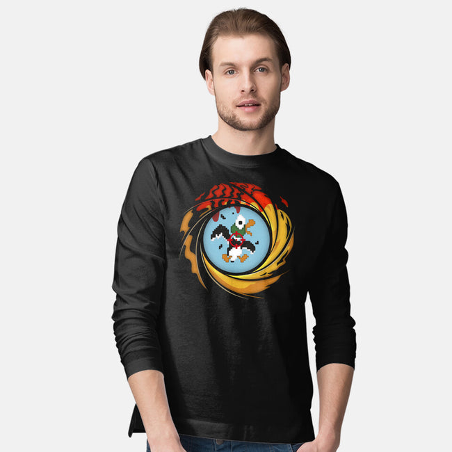 License To Hunt-Mens-Long Sleeved-Tee-Olipop