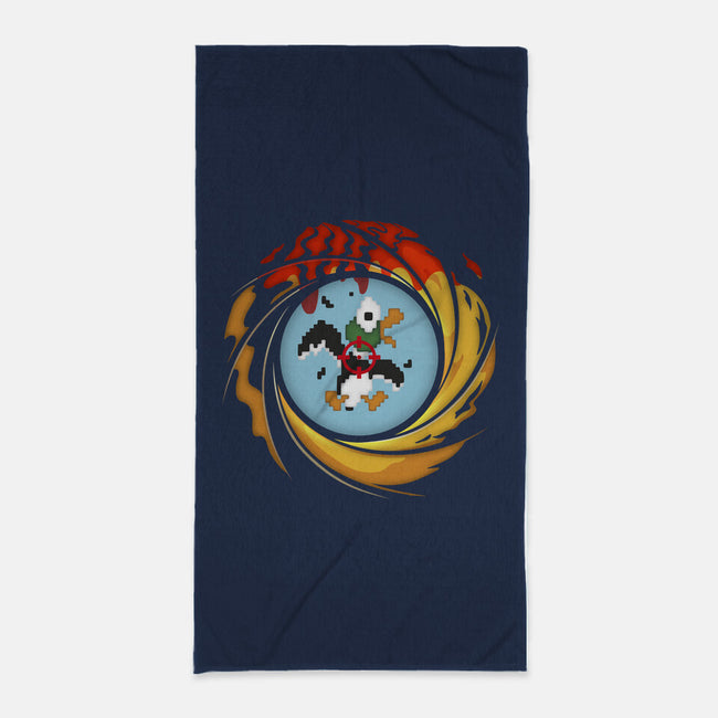 License To Hunt-None-Beach-Towel-Olipop