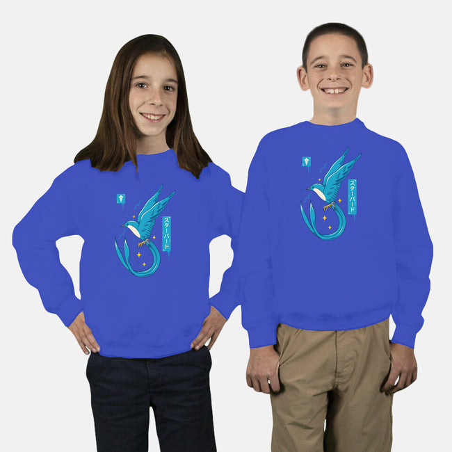 Starbird-Youth-Crew Neck-Sweatshirt-Alundrart