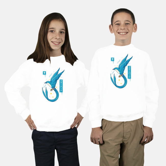 Starbird-Youth-Crew Neck-Sweatshirt-Alundrart