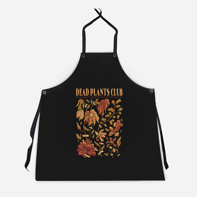 Dead Plants Club-Unisex-Kitchen-Apron-eduely