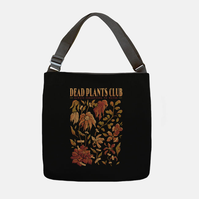 Dead Plants Club-None-Adjustable Tote-Bag-eduely