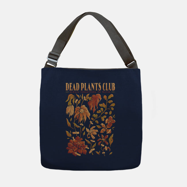 Dead Plants Club-None-Adjustable Tote-Bag-eduely