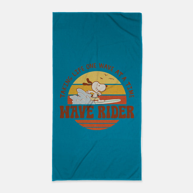 One Wave At A Time-None-Beach-Towel-LiRoVi