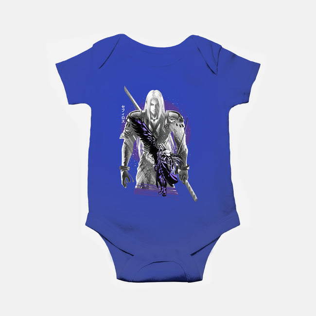 Angel Of Death Sephiroth-Baby-Basic-Onesie-hypertwenty