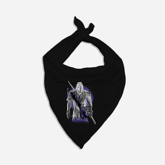 Angel Of Death Sephiroth-Dog-Bandana-Pet Collar-hypertwenty