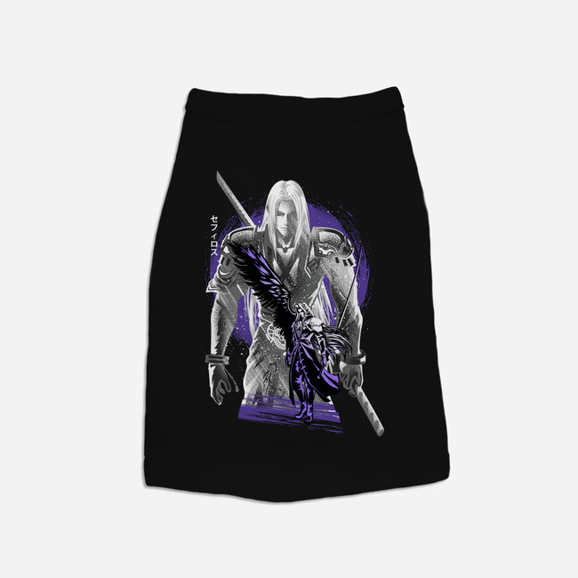 Angel Of Death Sephiroth-Dog-Basic-Pet Tank-hypertwenty