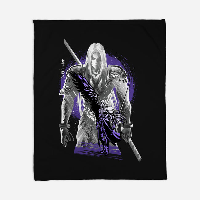 Angel Of Death Sephiroth-None-Fleece-Blanket-hypertwenty