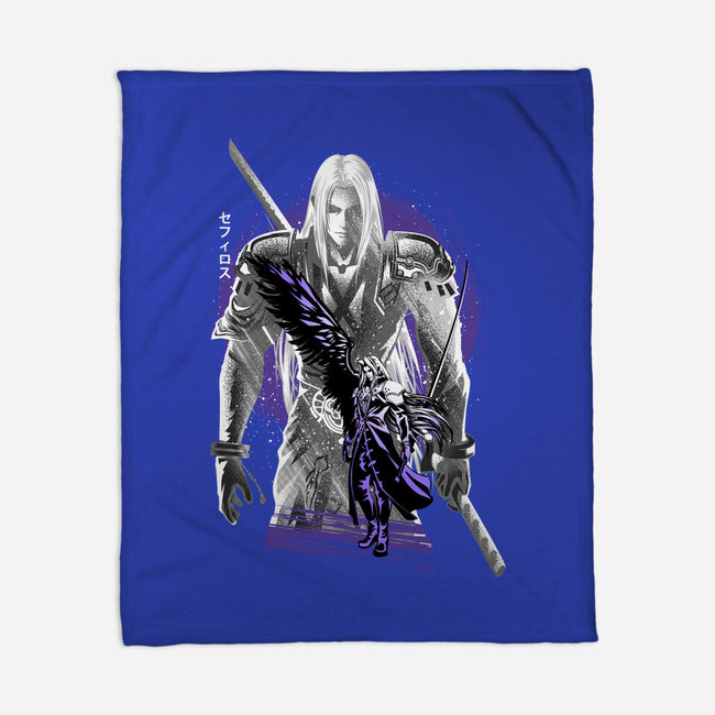 Angel Of Death Sephiroth-None-Fleece-Blanket-hypertwenty