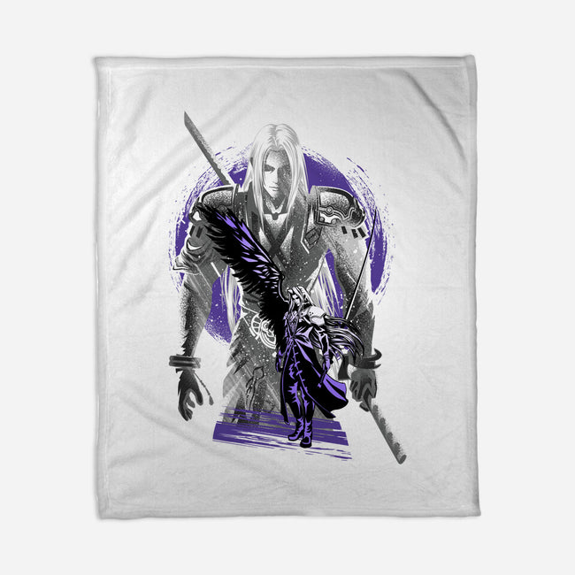 Angel Of Death Sephiroth-None-Fleece-Blanket-hypertwenty