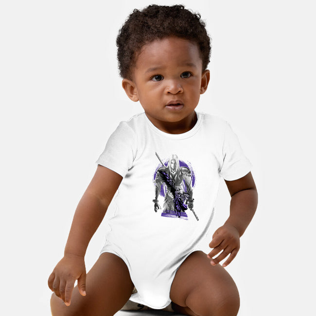 Angel Of Death Sephiroth-Baby-Basic-Onesie-hypertwenty