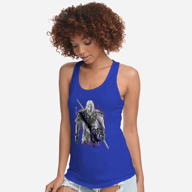 Angel Of Death Sephiroth-Womens-Racerback-Tank-hypertwenty