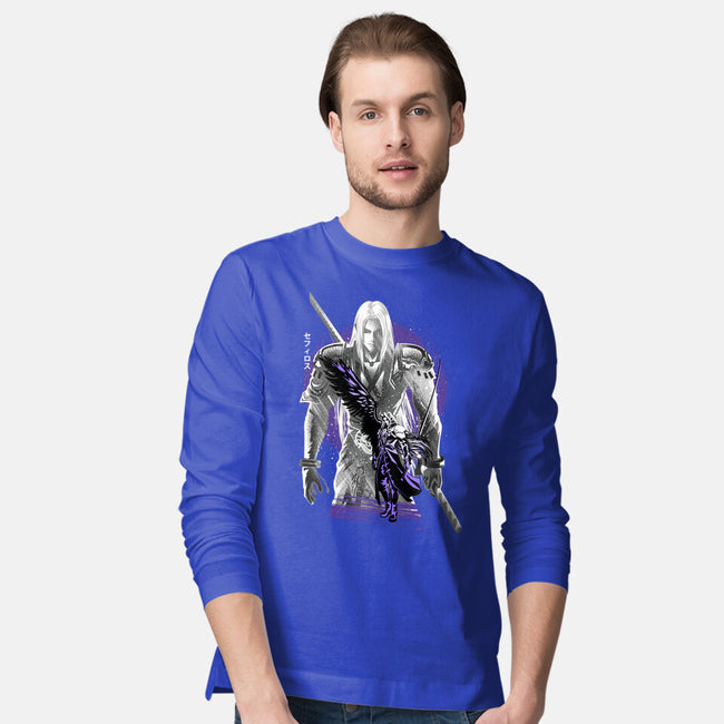 Angel Of Death Sephiroth-Mens-Long Sleeved-Tee-hypertwenty